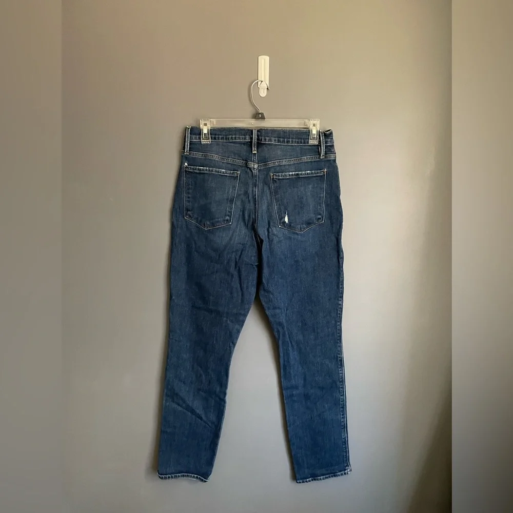 Frame Le Sylvie Slender Straight Leg Jeans Womens Size 30 - Picture 2 of 4